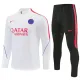 Paris Saint-Germain Trening sweatshirt i hlače komplet Četvrtina Zip 2026/27 Bijela Paris Saint-Germain Trening sweatshirt i hlače komplet Četvrtina Zip 2026/27 Bijela