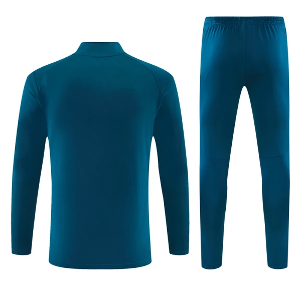 Portugal Trening sweatshirt i hlače komplet Četvrtina Zip 2026/27 Plava