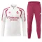 Real Madrid Trening sweatshirt i hlače komplet Četvrtina Zip 2026/27 Bijela