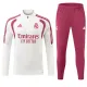 Real Madrid Trening sweatshirt i hlače komplet Četvrtina Zip 2026/27 Bijela Real Madrid Trening sweatshirt i hlače komplet Četvrtina Zip 2026/27 Bijela