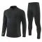 Real Madrid Trening sweatshirt i hlače komplet Četvrtina Zip 2026/27 Crna