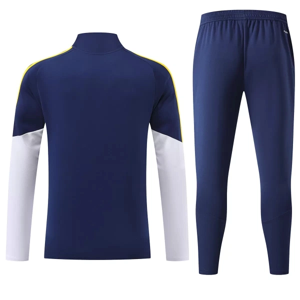 Real Madrid Trening sweatshirt i hlače komplet Četvrtina Zip 2026/27 Plava