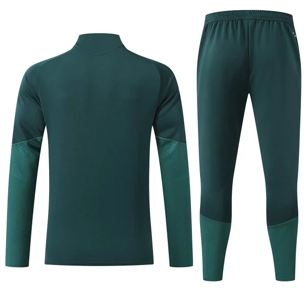 Real Madrid Trening sweatshirt i hlače komplet Četvrtina Zip 2026/27 Zelena