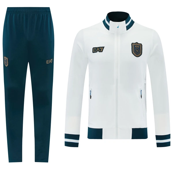 SSC Napoli Trenirka jakna odijelo 2026/27 Bijela SSC Napoli Trenirka jakna odijelo 2026/27 Bijela