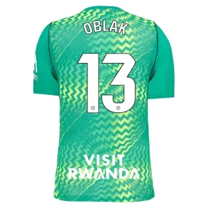 Atlético Madrid Jan Oblak 13 Golman Dres 2026/27 Zelena