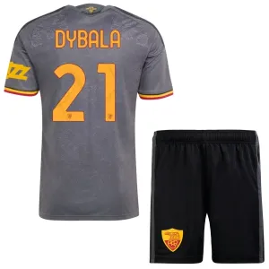 Dječji AS Roma Paulo Dybala 21 Treći Dres i šorc 2026/27