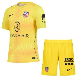 Dječji Atlético Madrid Golman Dres i šorc 2026/27 Žuta
