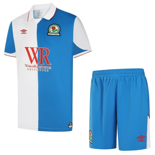 Dječji Blackburn Rovers Domaći Dres i šorc 2026/27 Dječji Blackburn Rovers Domaći Dres i šorc 2026/27