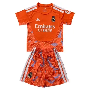 Dječji Real Madrid Golman Dres i šorc 2026/27 Narančasta