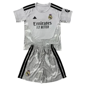 Dječji Real Madrid Golman Dres i šorc 2026/27 Siva
