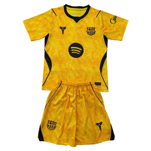 Dječji FC Barcelona Gostujući Golman Dres i šorc 2026/27 Žuta