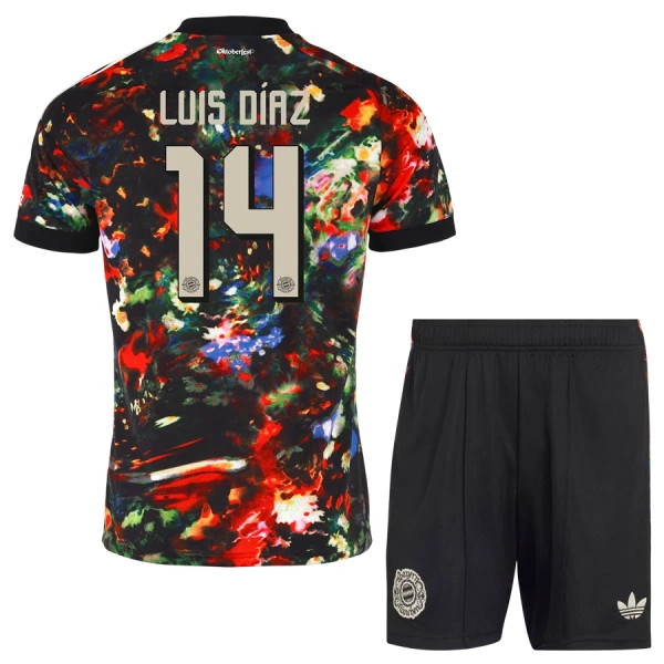 Dječji FC Bayern München Luis Díaz 14 Oktoberfest Dres i šorc 2026/27 Dječji FC Bayern München Luis Díaz 14 Oktoberfest Dres i šorc 2026/27