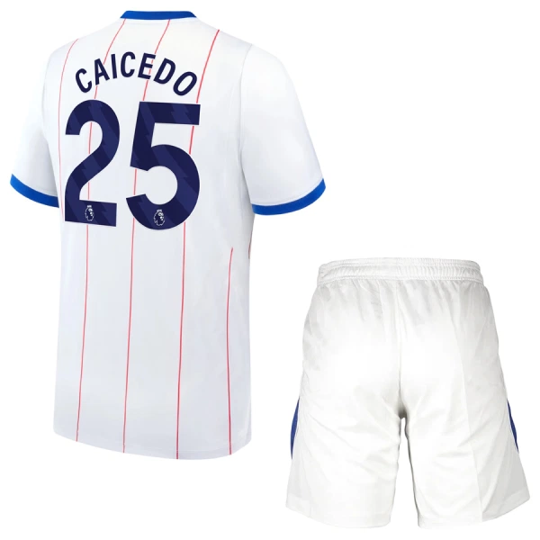 Dječji Chelsea Moisés Caicedo 25 Treći Dres i šorc 2026/27 Dječji Chelsea Moisés Caicedo 25 Treći Dres i šorc 2026/27