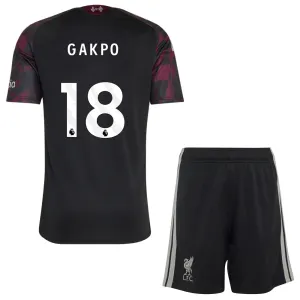 Dječji Liverpool Cody Gakpo 18 Treći Dres i šorc 2026/27
