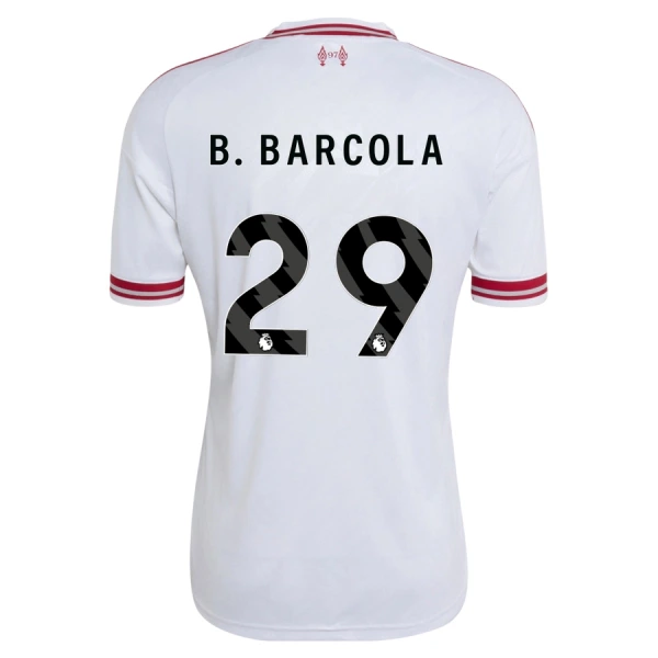Liverpool B. Barcola 29 Gostujući Dres 2026/27 Liverpool B. Barcola 29 Gostujući Dres 2026/27