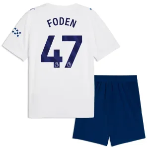 Dječji Manchester City Phil Foden 47 Treći Dres i šorc 2026/27