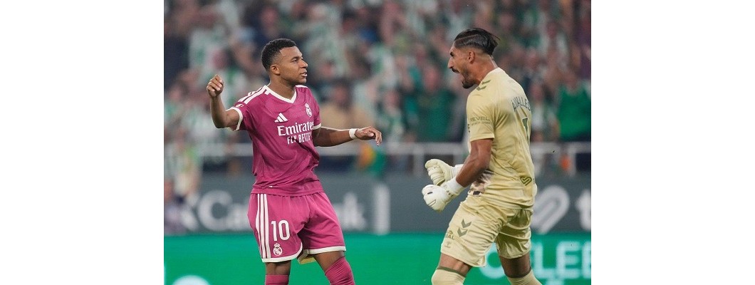Prvi poraz Real Madrida u novoj sezoni dogodio se protiv Real Betisa Prvi poraz Real Madrida u novoj sezoni dogodio se protiv Real Betisa